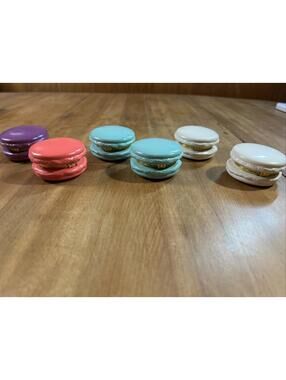 Urban Outfitters Macaroon Trinket Boxes, Set Of 6